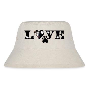LOVE - Déclaration pour les fans de chiens - Bob recyclé Stanley/Stella - blanc naturel - Devant