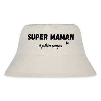 Super maman à temps plein - Bob recyclé Stanley/Stella - blanc naturel - Devant