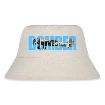 Bomber Bristol Blenheim - Stanley/Stella recycelter Bucket Hat - Naturweiß - Vorne