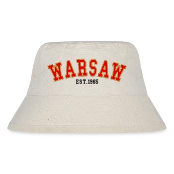 Warsaw_Est_1965 - Stanley/Stella Recycled Bucket Hat - natural - Front