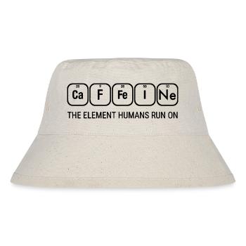 Coffee Chemistry Design Caffeine - Stanley/Stella Recycled Bucket Hat - natural - Front