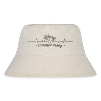 Summer ready - Stanley/Stella recycelter Bucket Hat - Naturweiß - Vorne