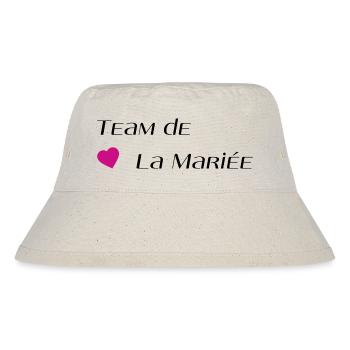 Team de la mariée - Bob recyclé Stanley/Stella - blanc naturel - Devant