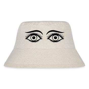 Auge Augen Augenarzt - Stanley/Stella recycelter Bucket Hat - Naturweiß - Vorne