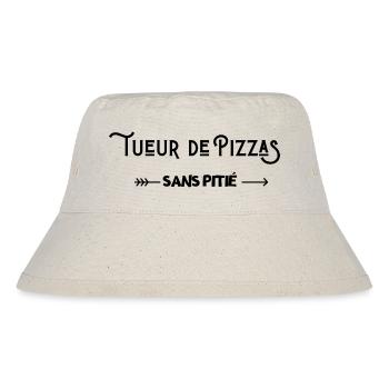 Tueurs de pizzas sans pitié humour - Bob recyclé Stanley/Stella - blanc naturel - Devant