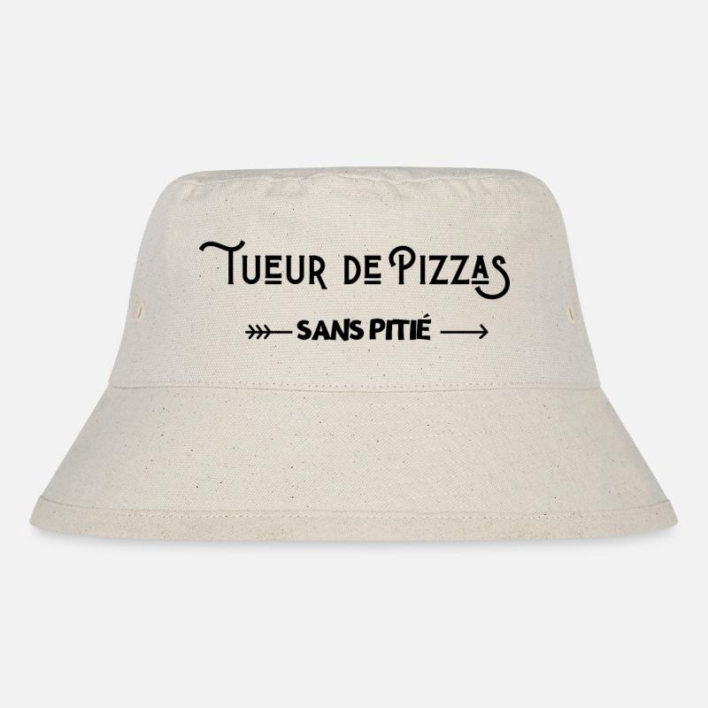 Tueurs de pizzas sans pitié humour - Bob recyclé Stanley/Stella - blanc naturel