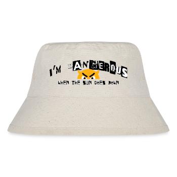 When the sun goes down - Stanley/Stella Recycled Bucket Hat - natural - Front