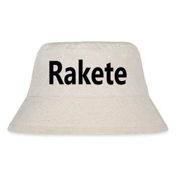 Rakete - Stanley/Stella recycelter Bucket Hat - Naturweiß - Vorne