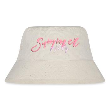 Summer Vibes – Neon Hand Lettering - Stanley/Stella Recycled Bucket Hat - natural - Front