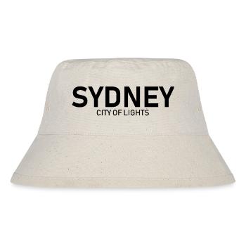Sydney - City of Lights - Australia - Australien - Stanley/Stella Recycled Bucket Hat - natural - Front