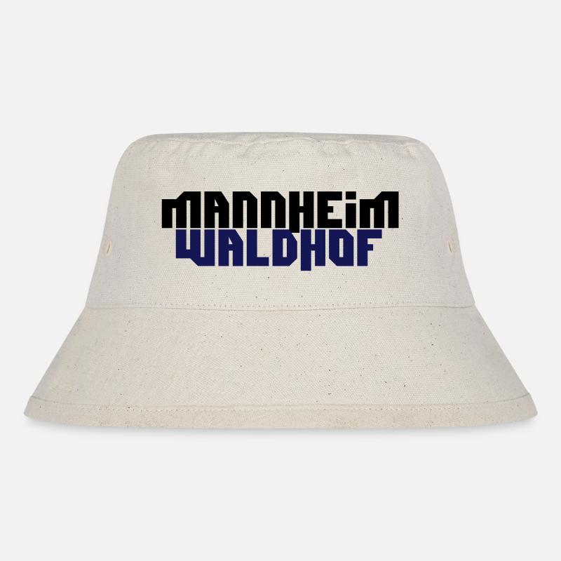 mannheim waldhof - Stanley/Stella recycelter Bucket Hat - Naturweiß