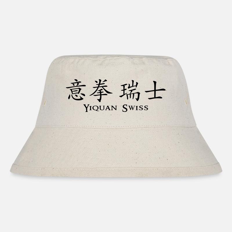 yiquan schweiz Pullover & Hoodies - Stanley/Stella recycelter Bucket Hat - Naturweiß
