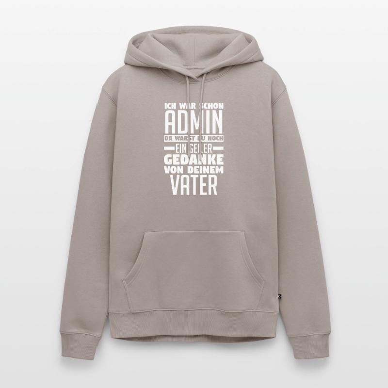 Administrator Informatiker Programmierer Admin Männer Premium Bio Hoodie