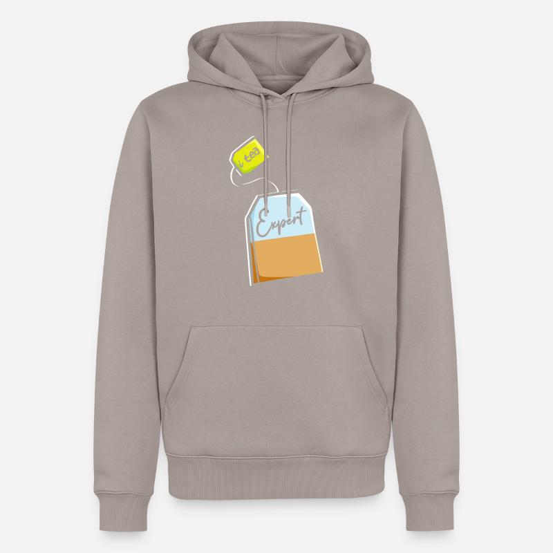 Informatiker It Experte iTEA Expert Computer Nerd - Männer Premium Bio Hoodie - Taupe