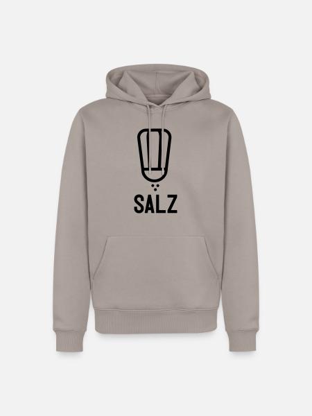 Salz - Männer Premium Bio Hoodie - Taupe