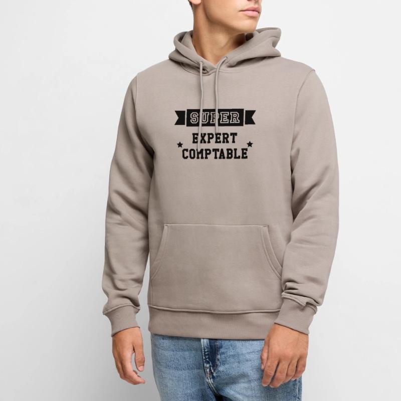 Expert Comptable / Comptabilité / Comptable / Sweat à capuche Premium bio Homme