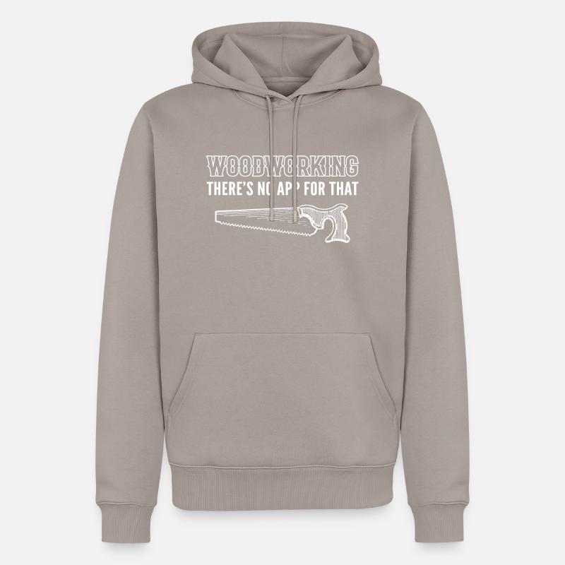 Pas d’application Craftsman Poison - Sweat à capuche Premium bio Homme - taupe