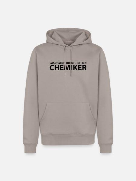 chemiker - Männer Premium Bio Hoodie - Taupe