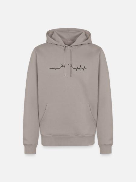 Puls Streetfighter - Männer Premium Bio Hoodie - Taupe