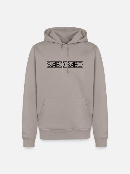 Švabo Babo - Männer Premium Bio Hoodie - Taupe