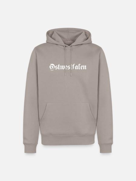 Ostwestfalen - Männer Premium Bio Hoodie - Taupe
