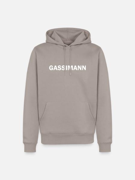 Dog Hund - Männer Premium Bio Hoodie - Taupe