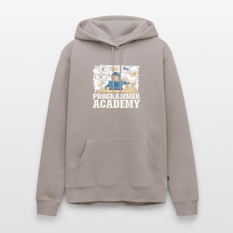 Programmierer Coder Software Entwickler Männer Premium Bio Hoodie