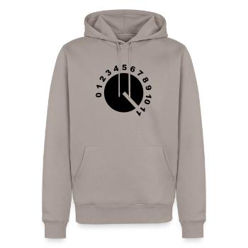 Spinal Tap - One Louder - Männer Premium Bio Hoodie - Taupe - Vorne - Nico (187cm)