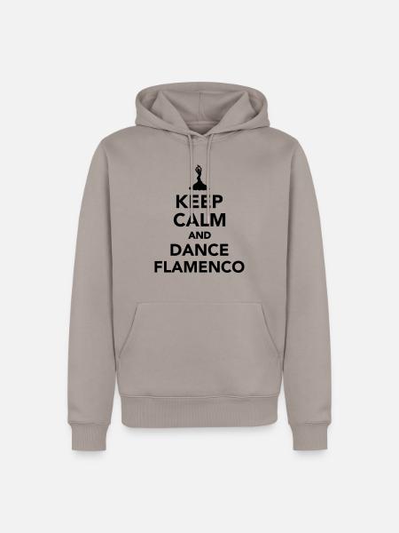 Flamenco - Männer Premium Bio Hoodie - Taupe
