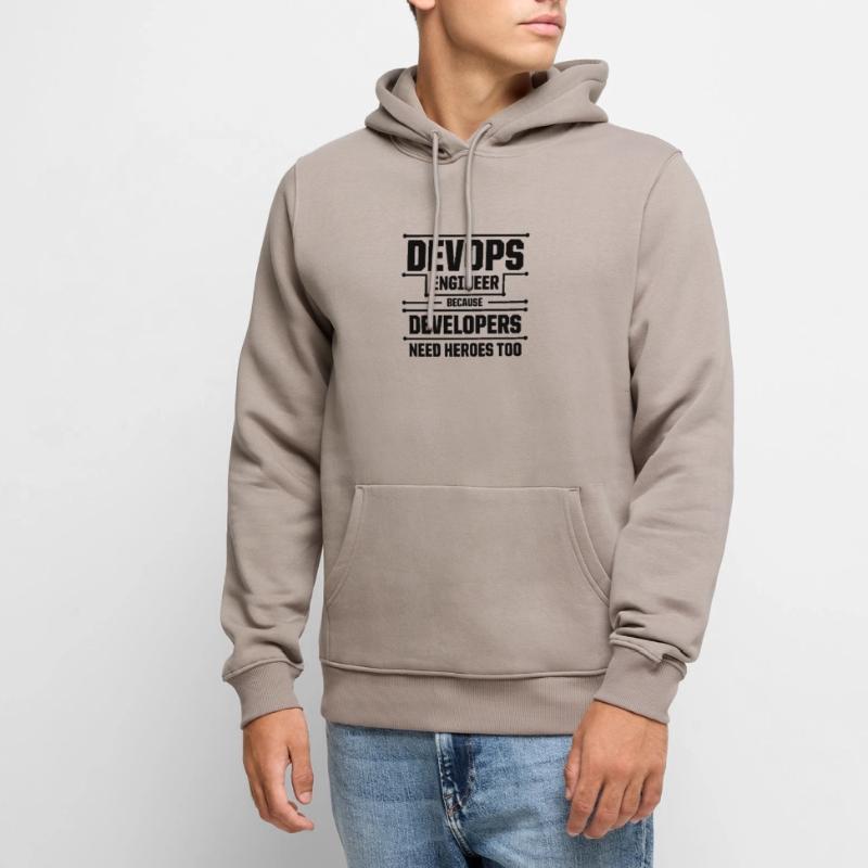 Sys-Admin Developer Devops Engineer Men’s Premium Organic Hoodie