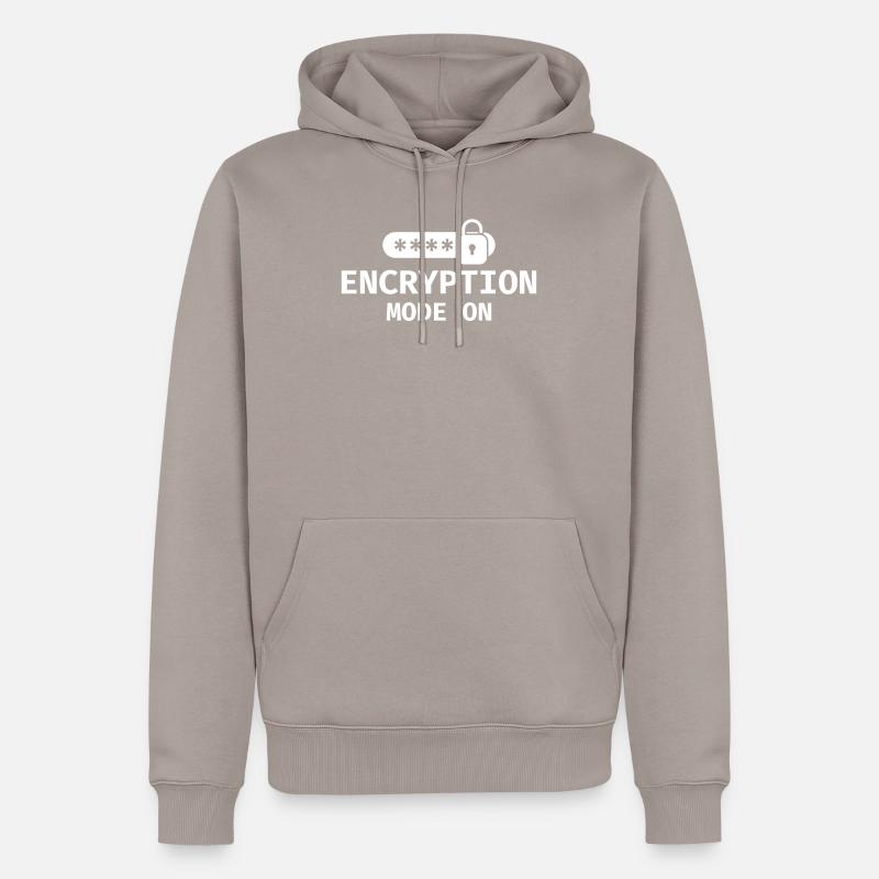 Cybersecurity Computer Security Cybersecurity - Men’s Premium Organic Hoodie - taupe