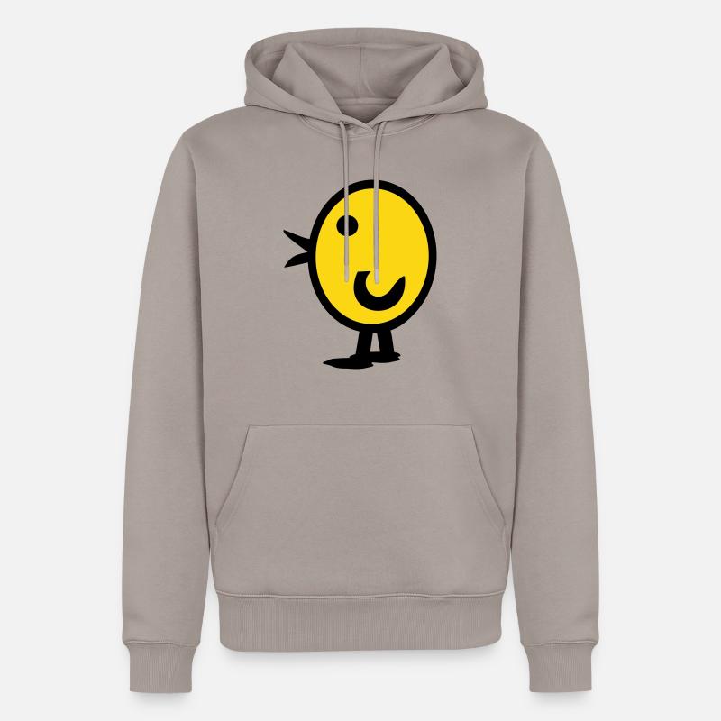 Küken - Männer Premium Bio Hoodie - Taupe