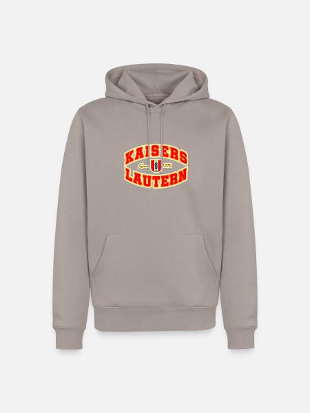 KAISERSLAUTERN - Männer Premium Bio Hoodie - Taupe