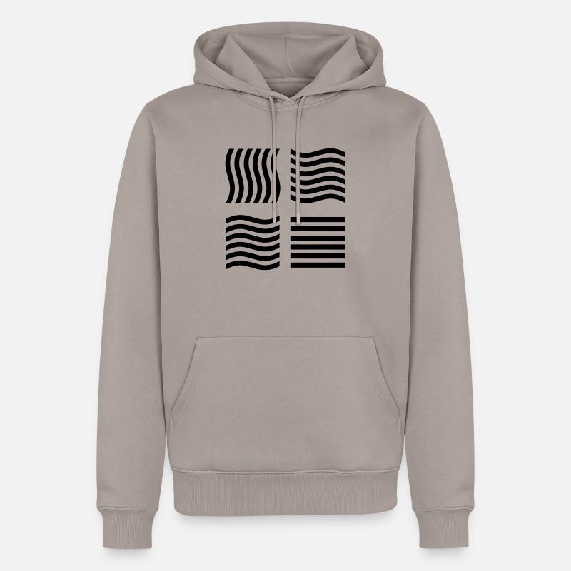 The Fifth Element - Männer Premium Bio Hoodie - Taupe