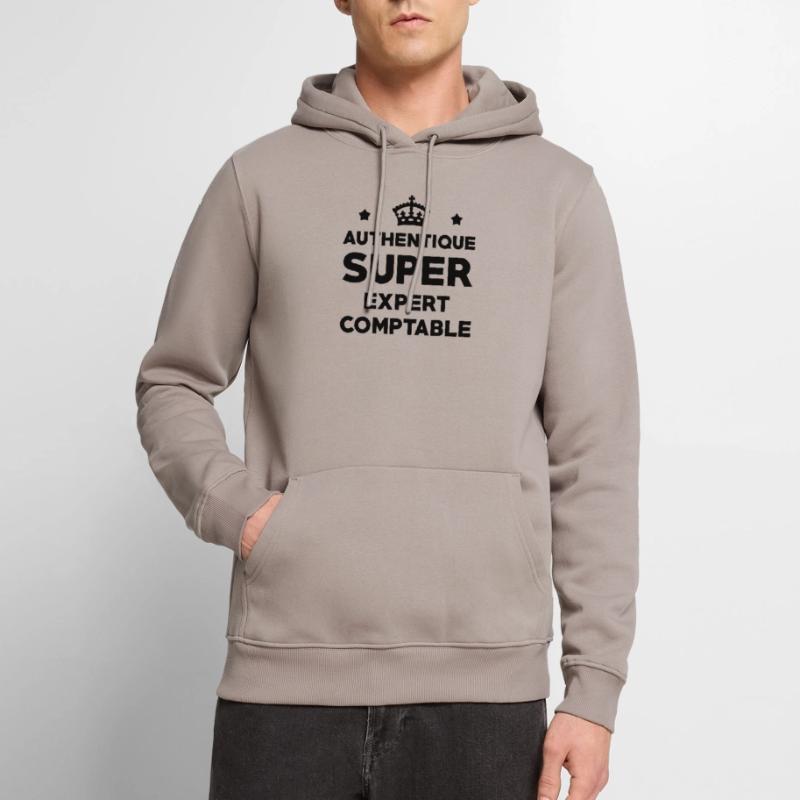 Expert Comptable / Comptabilité / Comptable / Sweat à capuche Premium bio Homme