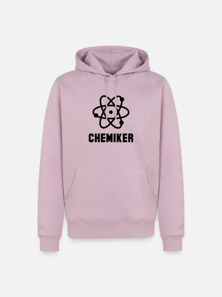 chemiker - Männer Premium Bio Hoodie - Altrosa