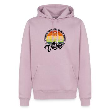 1998 Geburtstag Geboren im Jahrgang 1998 Retro. Editio - Männer Premium Bio Hoodie - Altrosa - Vorne - Nico (187cm)