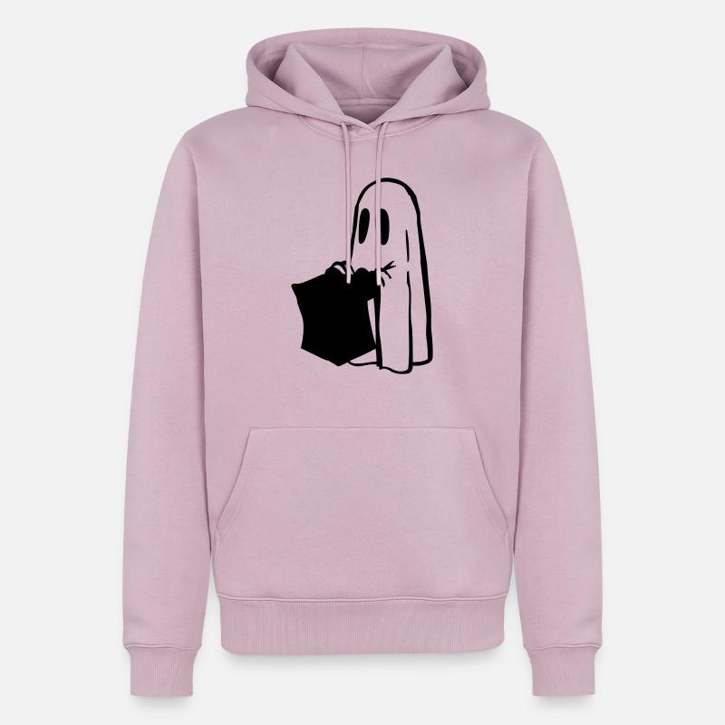 Halloween - Männer Premium Bio Hoodie - Altrosa