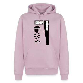 Chor Bühne Duschen - Männer Premium Bio Hoodie - Altrosa - Vorne - Nico (187cm)