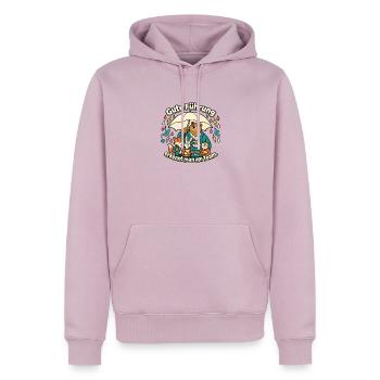Chef Chefin Geschenk Gute Führung Team - Männer Premium Bio Hoodie - Altrosa - Vorne - Nico (187cm)