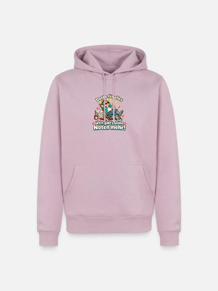 Lehrer Ruhestand Abschiedsgeschenk - Männer Premium Bio Hoodie - Altrosa