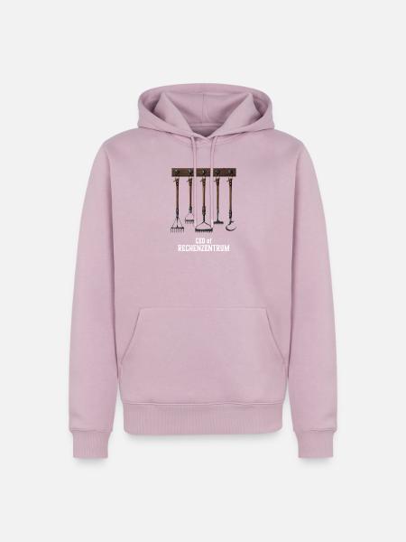 Leiter der Rechenzentrums - Männer Premium Bio Hoodie - Altrosa