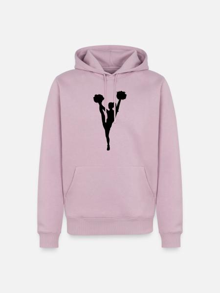 Cheerleader - Männer Premium Bio Hoodie - Altrosa