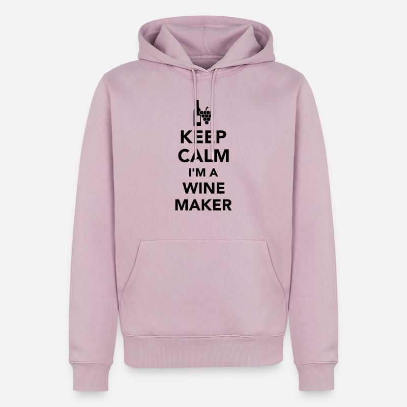 Winzer - Männer Premium Bio Hoodie - Altrosa