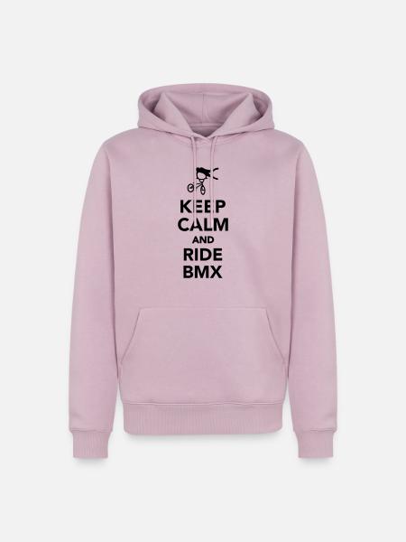 BMX - Männer Premium Bio Hoodie - Altrosa