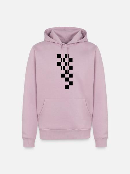 RACING FLAG - Männer Premium Bio Hoodie - Altrosa