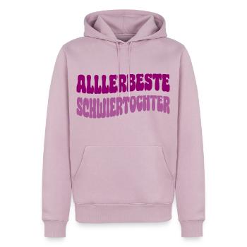 allerbeste schwiegertochter - Männer Premium Bio Hoodie - Altrosa - Vorne - Nico (187cm)