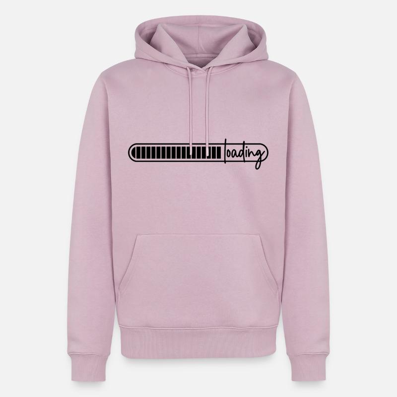loading bar - loading - loading - Men’s Premium Organic Hoodie - dusky pink