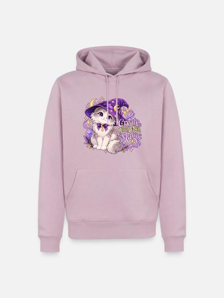 Create Your Own Magic - Männer Premium Bio Hoodie - Altrosa