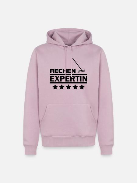 rechen expertin - Männer Premium Bio Hoodie - Altrosa